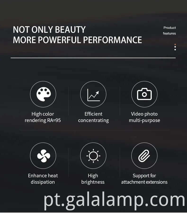 Portátil RGB LED Video Light Stick para fotógrafos